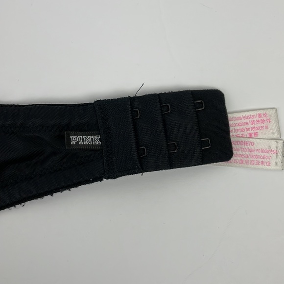 VS PINK Wear everywhere multi way push black strapless bra 32DD - Picture 2 of 7